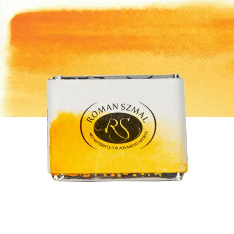 Farba akwarelowa Aquarius półkostka - 352 Golden Yellow