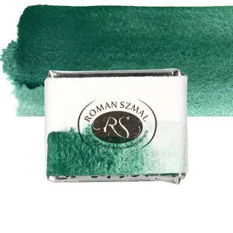 Farba akwarelowa Aquarius półkostka - 367 Cobalt Green Deep