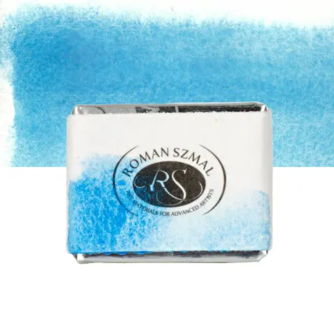 Farba akwarelowa Aquarius półkostka - 406 Cobalt Coelin Blue
