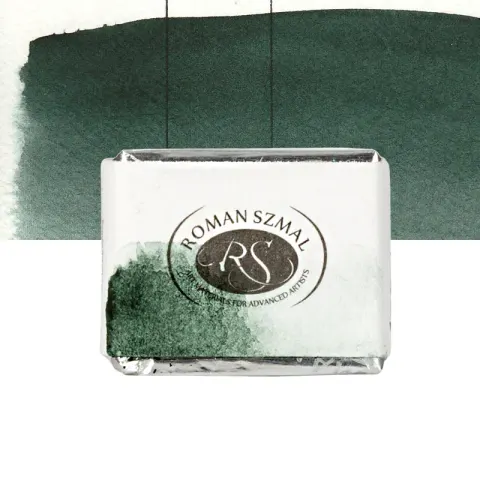 Farba akwarelowa Aquarius półkostka - 409 Perylene Green