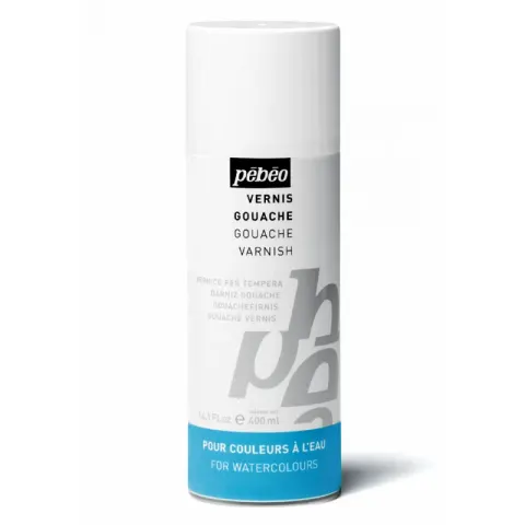 Werniks do gwaszy i akwareli spray satynowy Pebeo - 400 ml