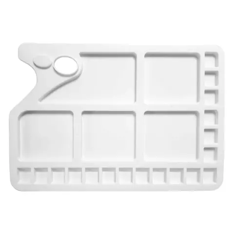 Paleta plastikowa prostokątna 34 x 23,4 cm