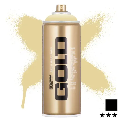 Farba w sprayu Montana Gold 400 ml G 8010 Sahara Yellow