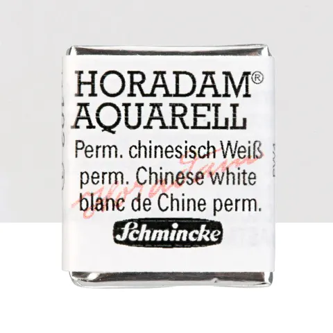 Farba akwarelowa Schmincke Horadam Aquarell półkostka - 102 Permanent Chinese white