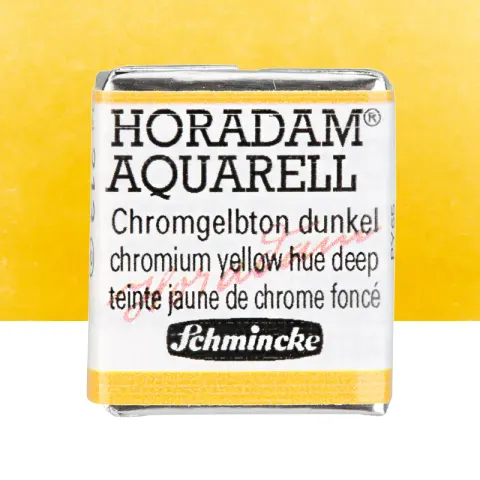 Farba akwarelowa Schmincke Horadam Aquarell półkostka - 213 Chromium yellow hue deep