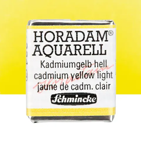 Farba akwarelowa Schmincke Horadam Aquarell półkostka - 224 Cadmium yellow light