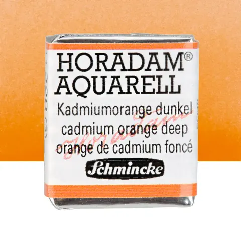 Farba akwarelowa Schmincke Horadam Aquarell półkostka - 228 Cadmium orange deep