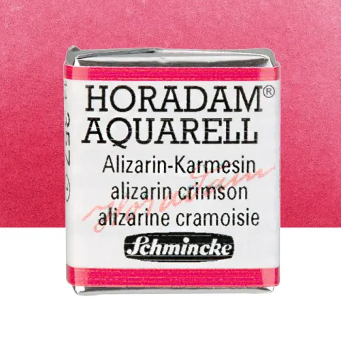 Farba akwarelowa Schmincke Horadam Aquarell półkostka - 357 Alizarin Crimson
