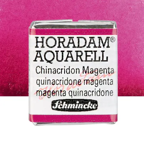 Farba akwarelowa Schmincke Horadam Aquarell półkostka - 369 Quinacridone Magenta