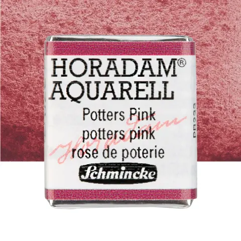 Farba akwarelowa Schmincke Horadam Aquarell półkostka - 370 Potters Pink