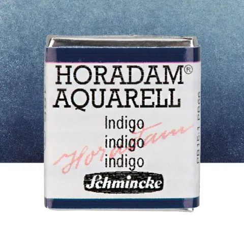Farba akwarelowa Schmincke Horadam Aquarell półkostka - 485 Indigo