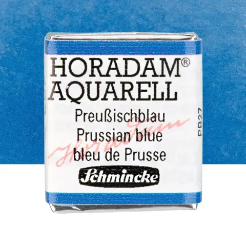 Farba akwarelowa Schmincke Horadam Aquarell półkostka - 492 Prussian blue