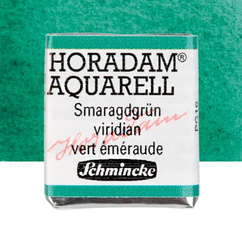 Farba akwarelowa Schmincke Horadam Aquarell półkostka - 513 Viridian