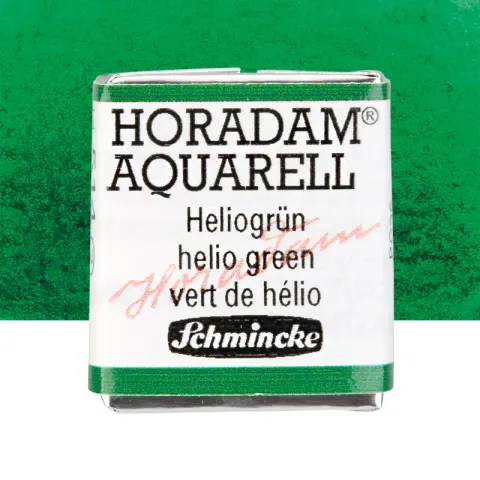 Farba akwarelowa Schmincke Horadam Aquarell półkostka - 514 Helio Green
