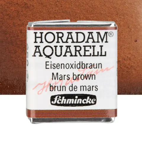Farba akwarelowa Schmincke Horadam Aquarell półkostka - 658 Mars Brown