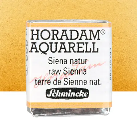 Farba akwarelowa Schmincke Horadam Aquarell półkostka - 660 Raw Sienna