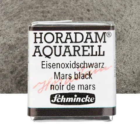 Farba akwarelowa Schmincke Horadam Aquarell półkostka - 791 Mars black