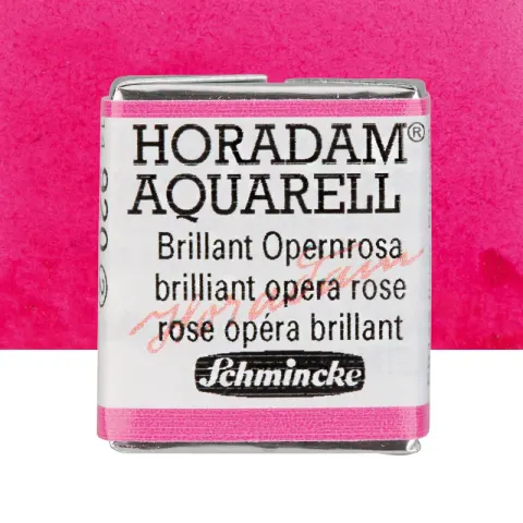 Farba akwarelowa Schmincke Horadam Aquarell półkostka - 920 Brilliant Opera Rose