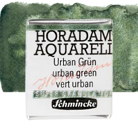 Farba akwarelowa Schmincke Horadam Aquarell półkostka - 936 Urban Green