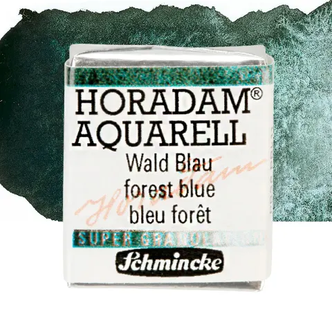 Farba akwarelowa Schmincke Horadam Aquarell półkostka - 943 Forest Blue