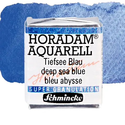 Farba akwarelowa Schmincke Horadam Aquarell półkostka - 953 Deep sea blue