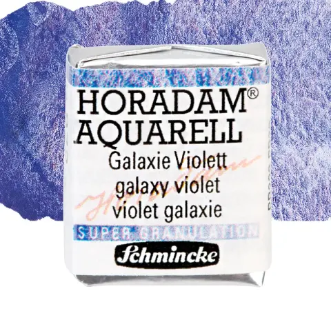 Farba akwarelowa Schmincke Horadam Aquarell półkostka - 972 Galaxy Violet