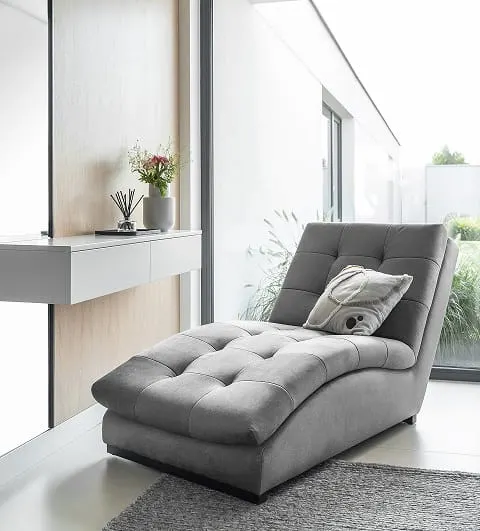 Pikowany szezlong DORO 85x170x95 cm kolory