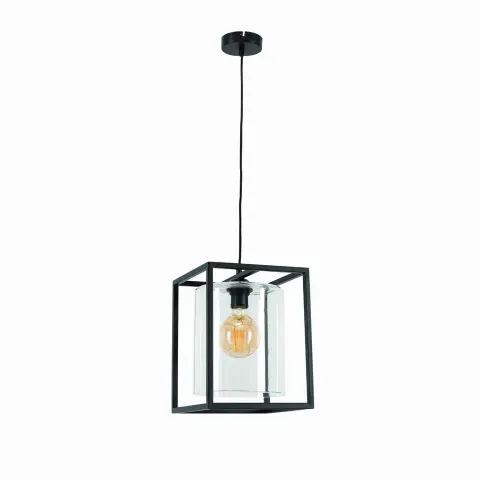 Lampa wisząca QUADRATUS czarna