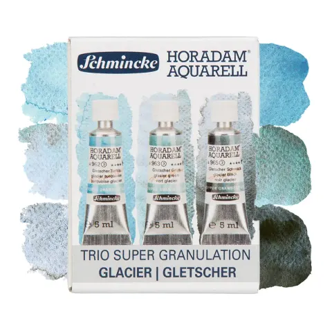 Farby akwarelowe Schmincke Horadam Aquarell zestaw 3 x 5 ml - 616 Glacier