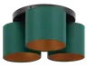 Lampa sufitowa VESPILO 45x45x18 cm zielona