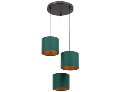 Lampa wisząca VESPILO 45x45x105 cm zielona