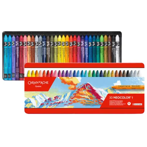Zestaw kredek woskowych Neocolor I Caran d'Ache 30 szt.