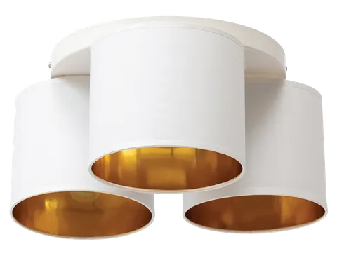 Lampa sufitowa VESPILO 45x45x18 cm biała