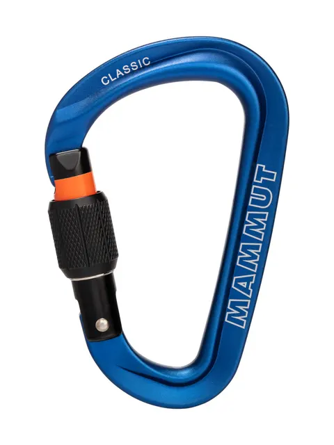 Karabinek MAMMUT CLASSIC HMS SCREW GATE BLUE