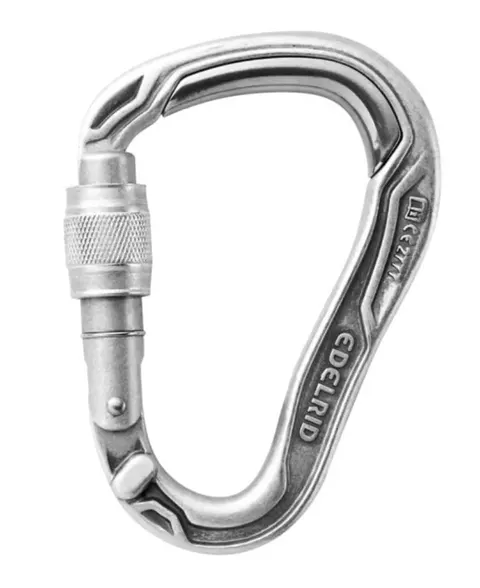 Karabinek EDELRID HMS BULLETPROOF SCREW ECO SILVER