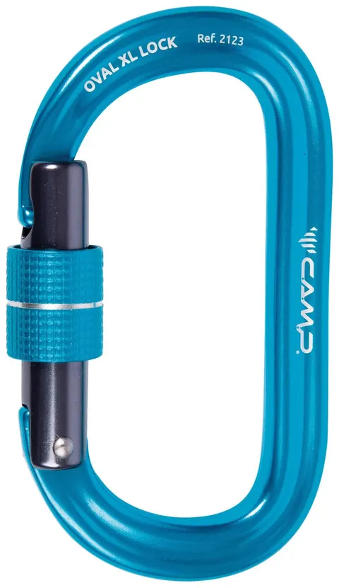 Karabinek CAMP OVAL XL LOCK BLUE