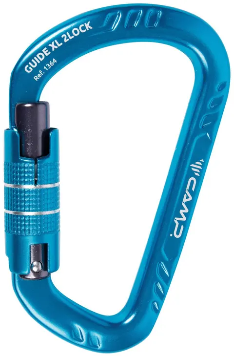 Karabinek CAMP GUIDE XL 2LOCK BLUE