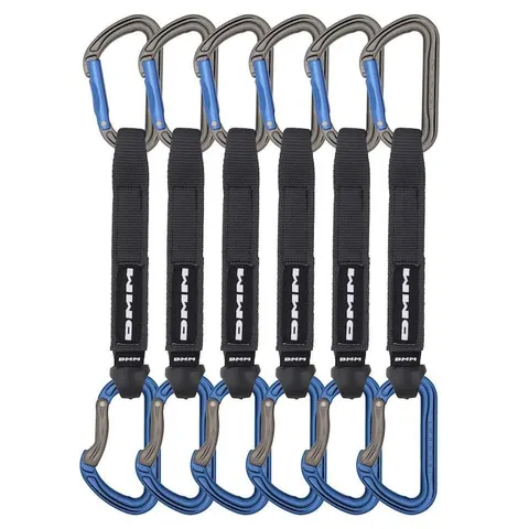 Zestaw ekspresów DMM SHADOW BLUE 18CM SET 6