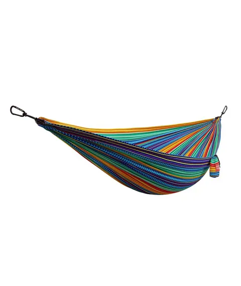 Hamak GRAND TRUNK DOUBLE PRINT NYLON + STRAPS CABO