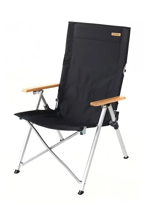 Krzesło turystyczne NATUREHIKE DECK CHAIR (NH17T003-Y) BLACK