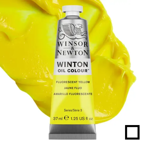 Farba olejna Winsor & Newton Winton 37 ml - 456 Fluo Yellow