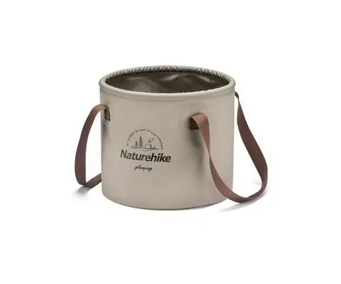 Wiadro składane NATUREHIKE NH20SJ040 10L LIGHT BROWN