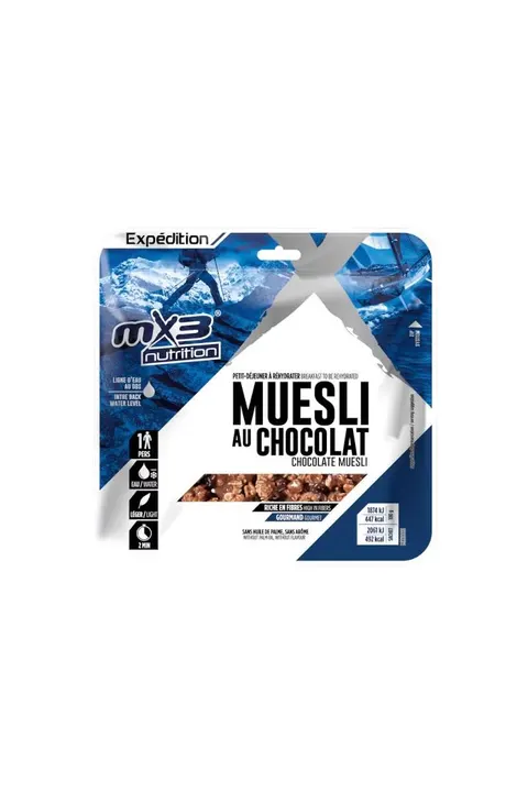 Żywność liofilizowana MX3 NUTRITION MUSLI CZEKOLADOWE 110G