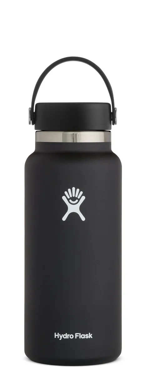 Butelka HYDROFLASK 32 OZ (946 ml) WIDE MOUTH BLACK