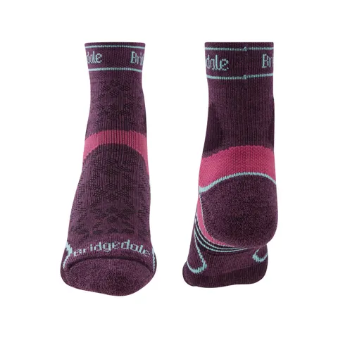 Skarpety damskie BRIDGEDALE TRAIL RUN LIGHT T2 MERINO 3/4 CREW