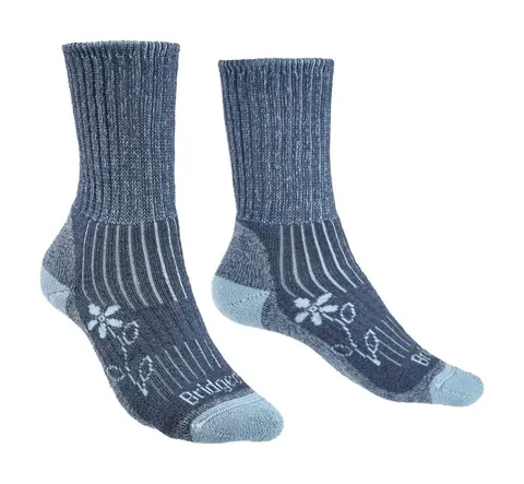 Skarpety damskie BRIDGEDALE HIKE MIDWEIGHT MERINO COMFORT / BLUE