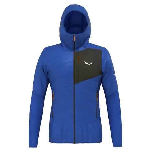 Kurtka męska SALEWA ORTLES HYBRID TIROLWOOL HOODY ELECTRIC