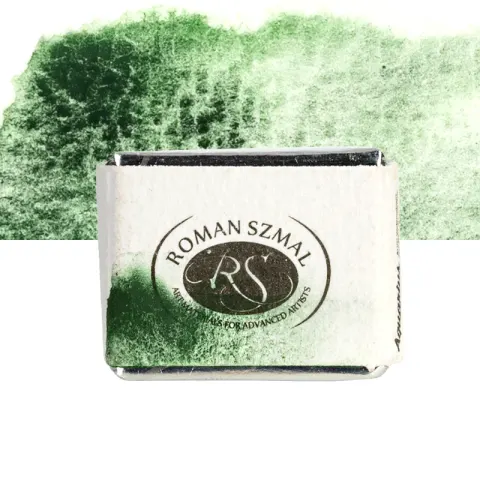 Farba akwarelowa Aquarius półkostka - 270 Chromium Green Oxide Dark