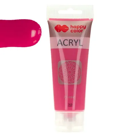 Farba akrylowa Happy Color 75 ml - 22 Viva magenta