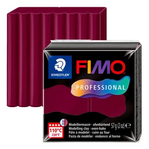 Modelina Fimo Professional 57 g - 023 Bordeaux